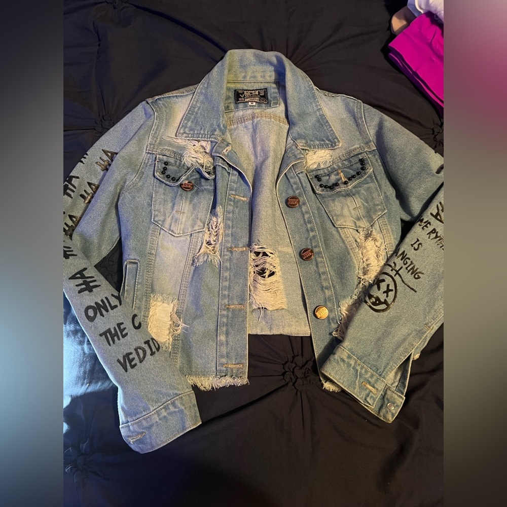 Jeans jacket size M